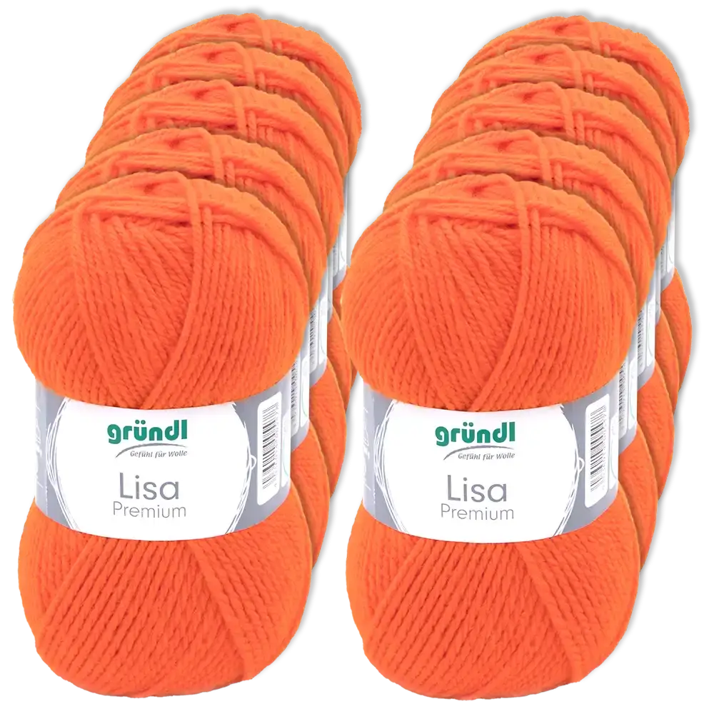 #Farbe_Gründl Lisa Premium Uni | 11 Orange