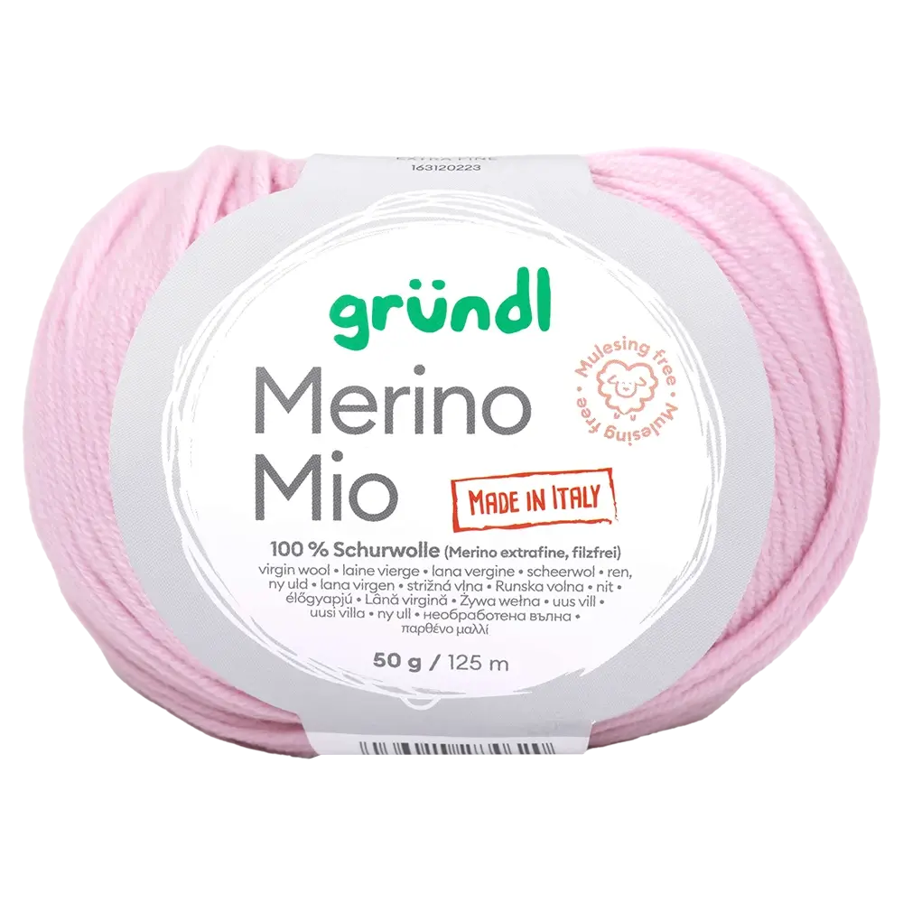 #Farbe_Gründl Merino Mio | 03 Hellrosa