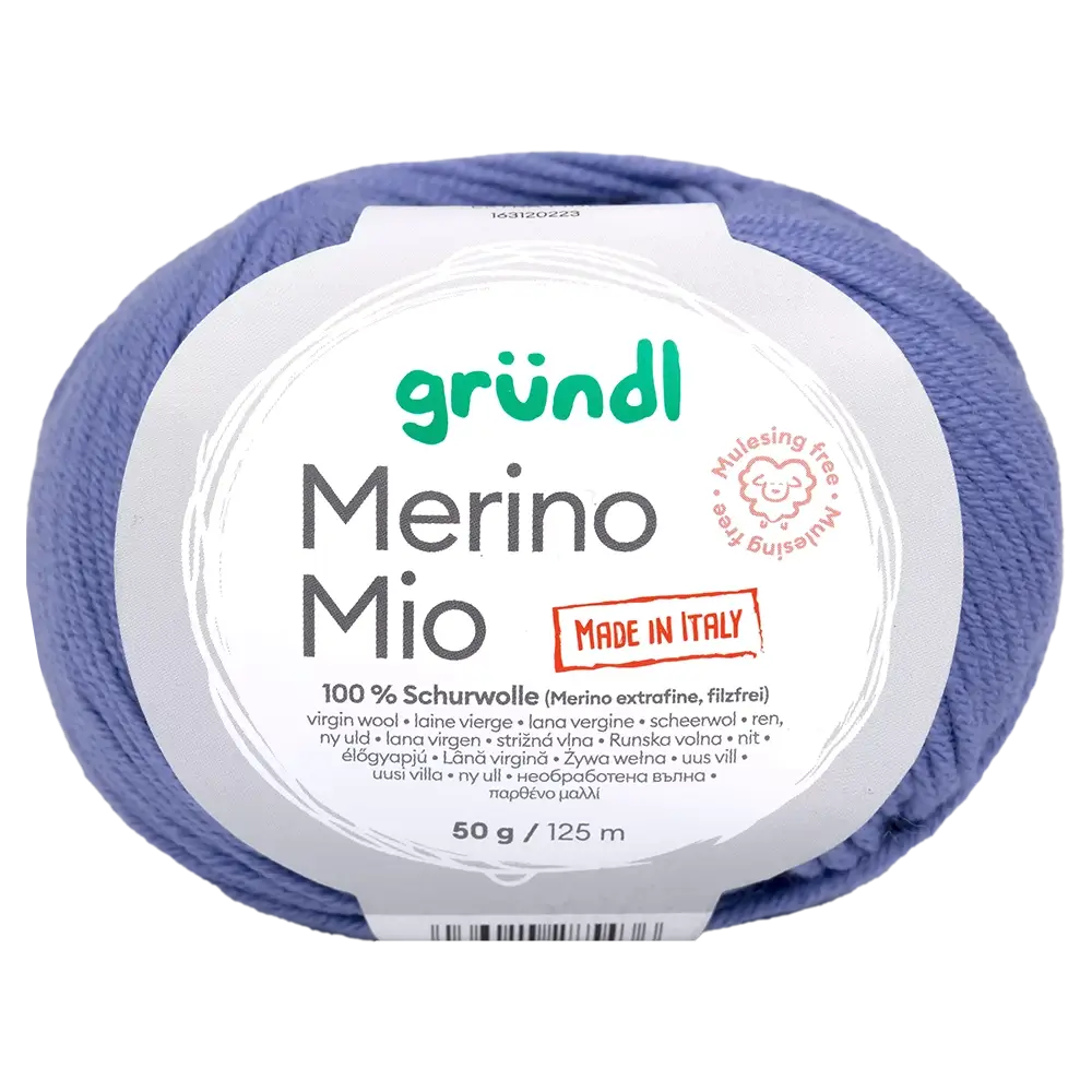 #Farbe_Gründl Merino Mio | 30 Kornblau
