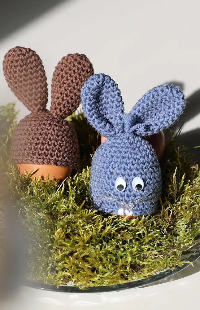 Eierwärmer Hase (Häkelset)