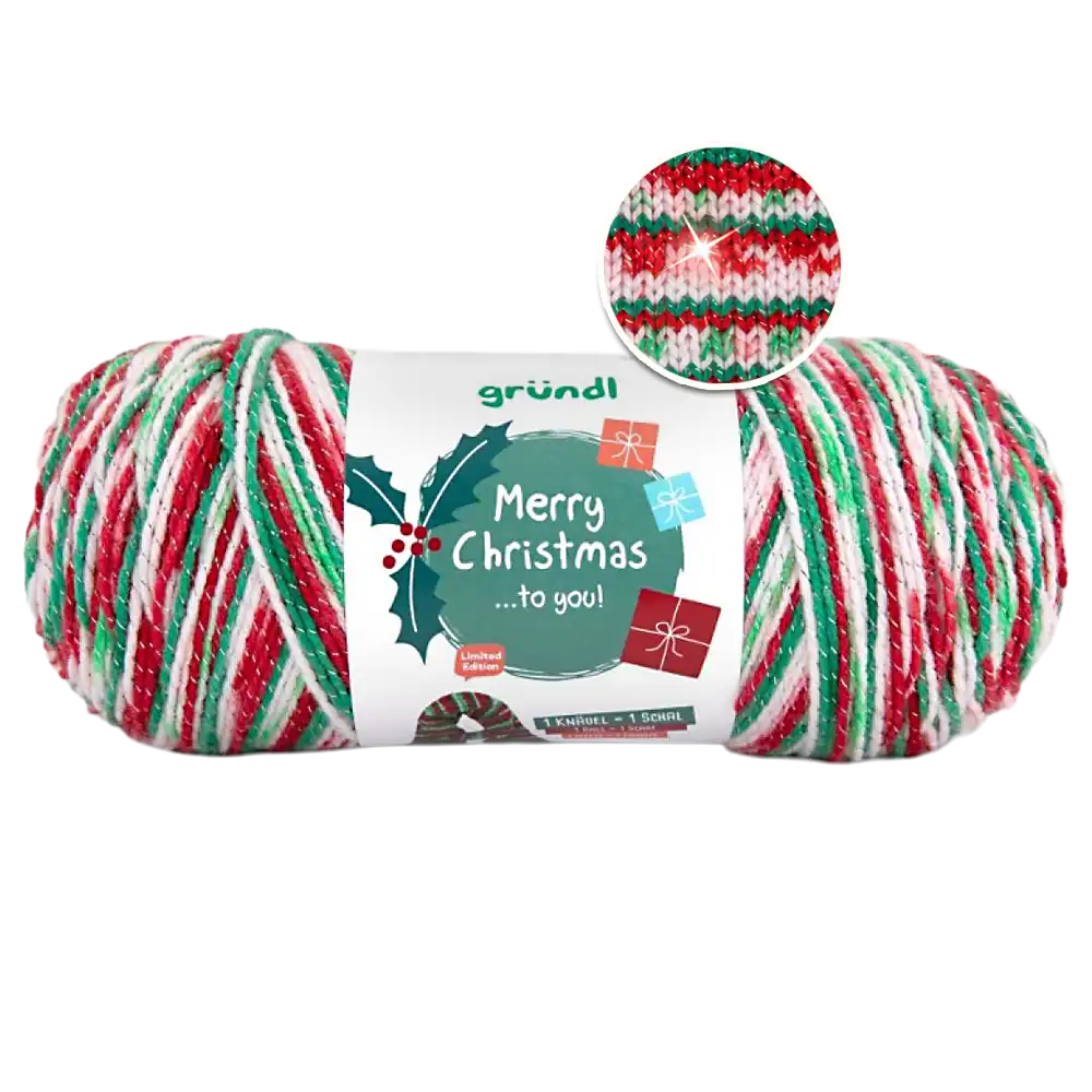 #Farbe_Gründl Merry Christmas | 02 mit Glitzer