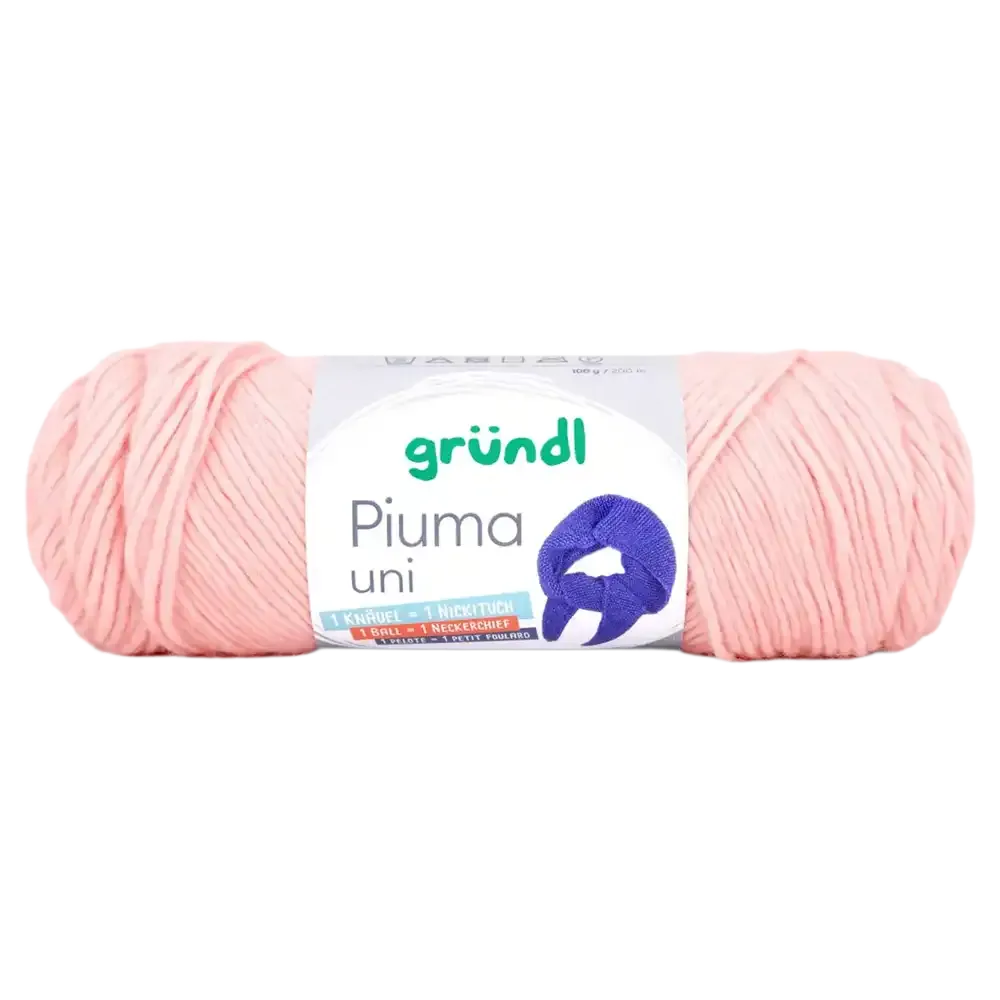 #Farbe_Gründl Piuma Uni | 03 Rosé