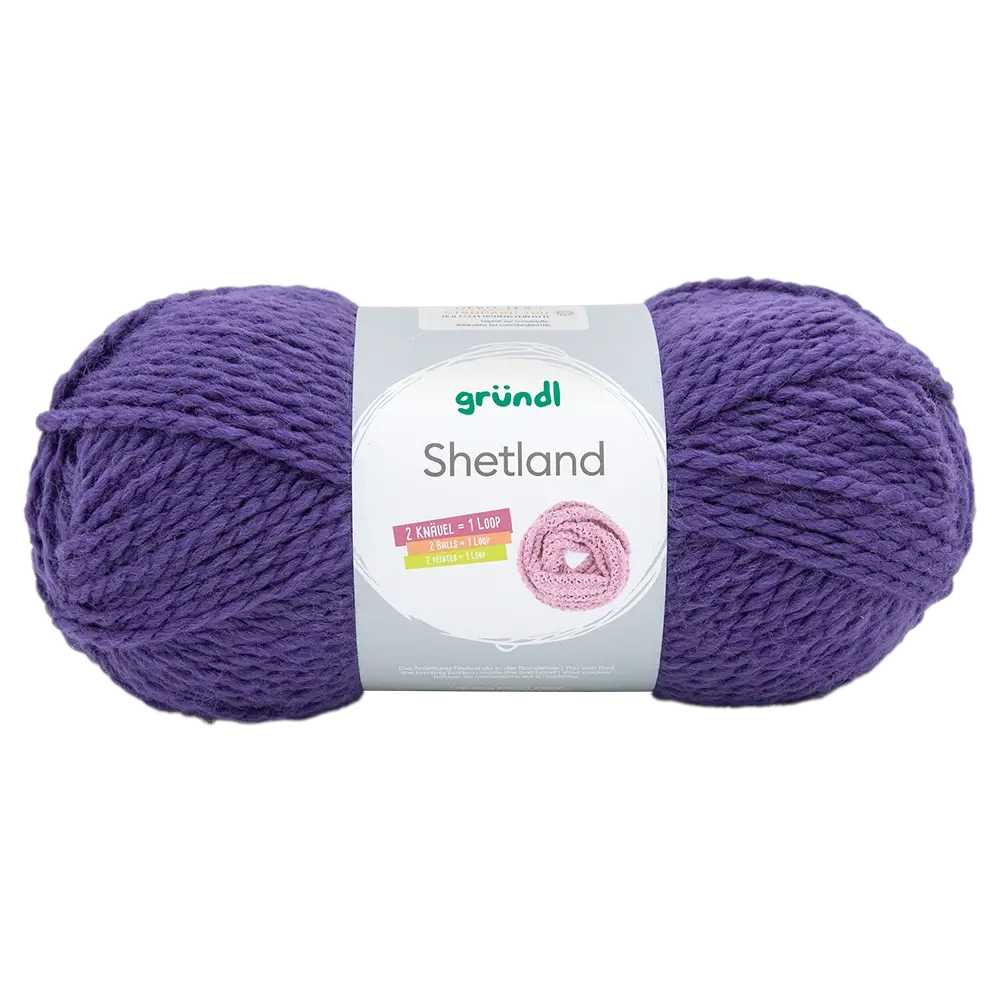 #Farbe_Gründl Shetland | 17 Lila