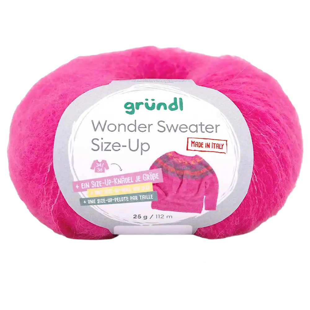 #Farbe_Gründl Wonder Sweater | 05 Fuchsia