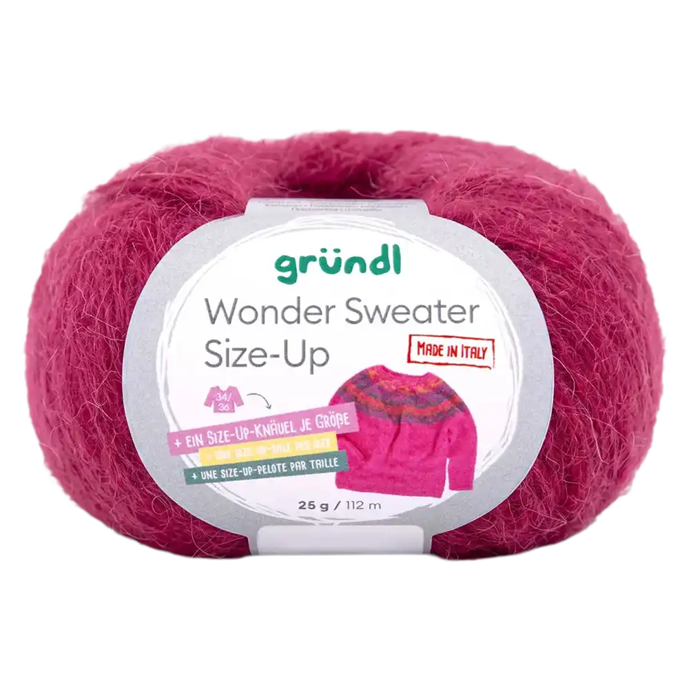 #Farbe_Gründl Wonder Sweater | 06 Weinrot