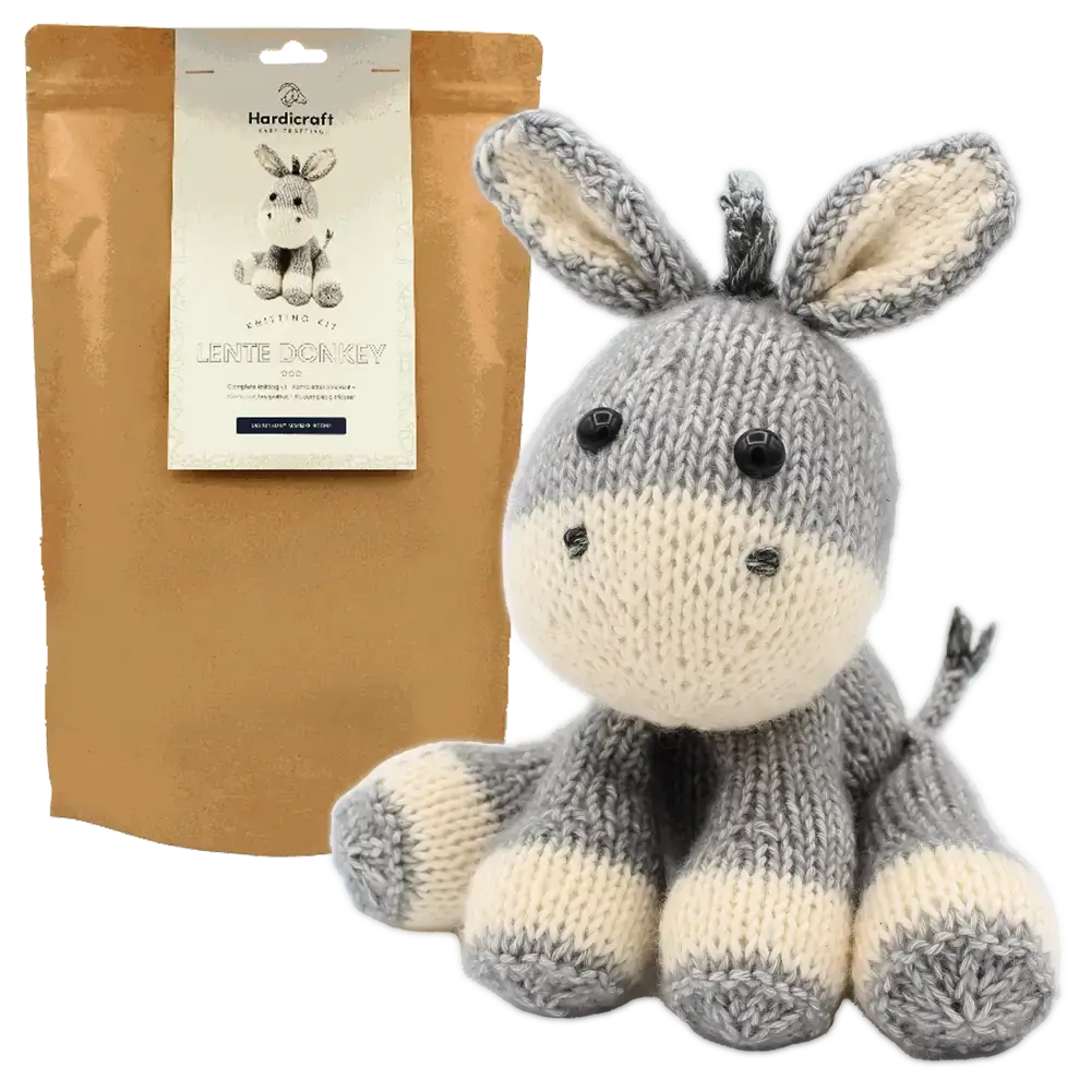 Amigurumi Esel Lente (Hardicraft Strickset)