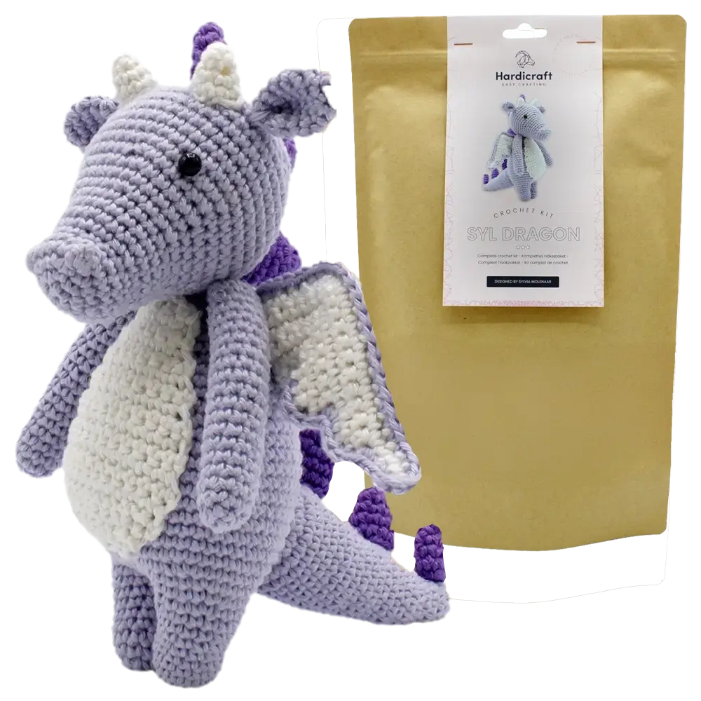 Amigurumi Drache Syl (Hardicraft Häkelset)