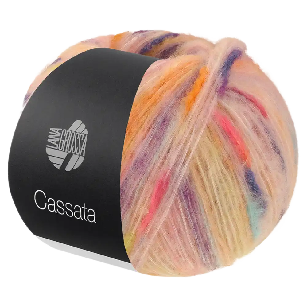 #Farbe_Lana Grossa Cassata | 13 Pastellrosa/Gelb/Orange/Blau/Mint/Lila