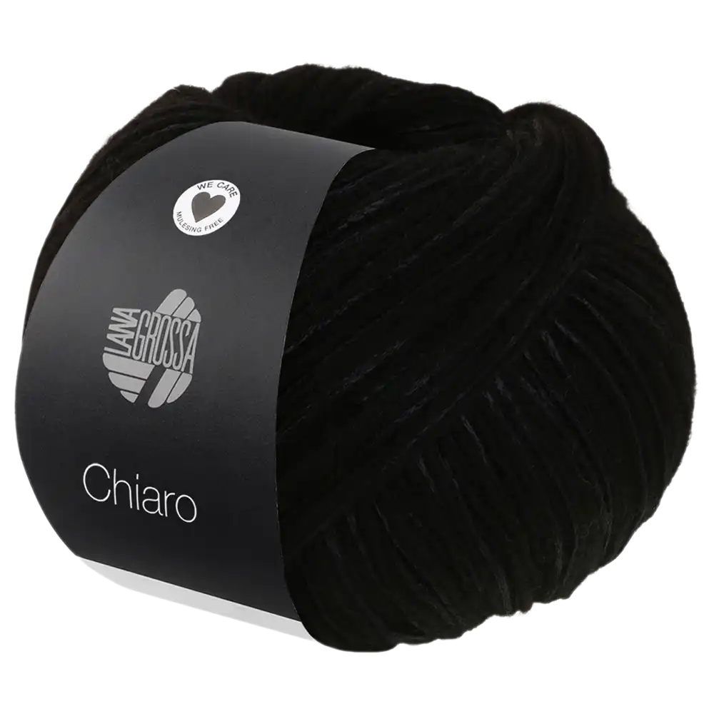 #Farbe_Lana Grossa Chiaro | 05 Schwarz