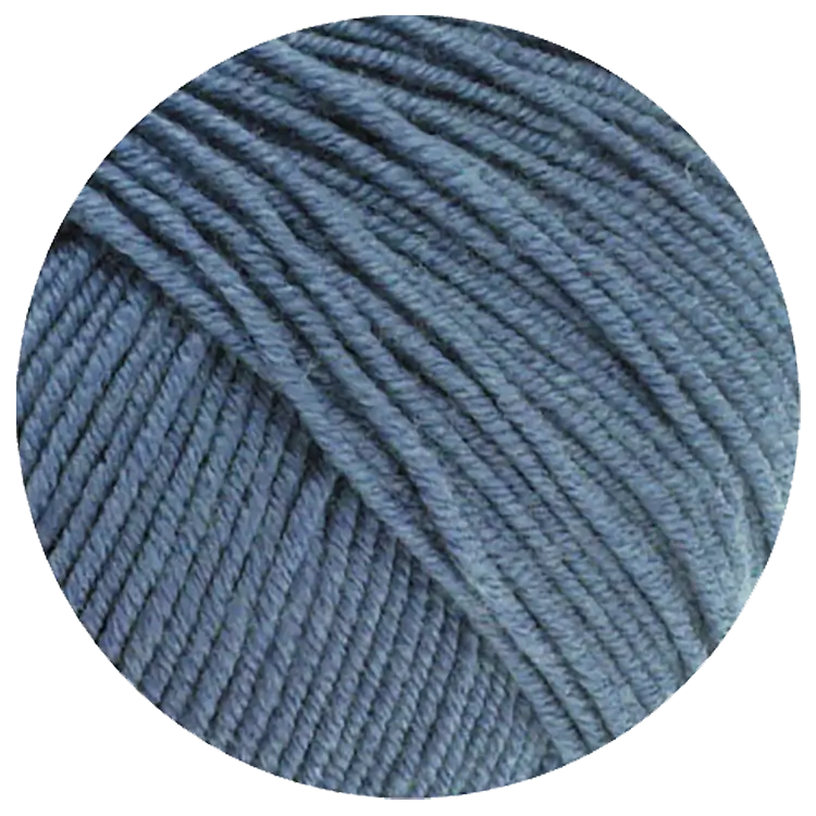 #Farbe_Lana Grossa Cool Wool | 2037 Stahlblau