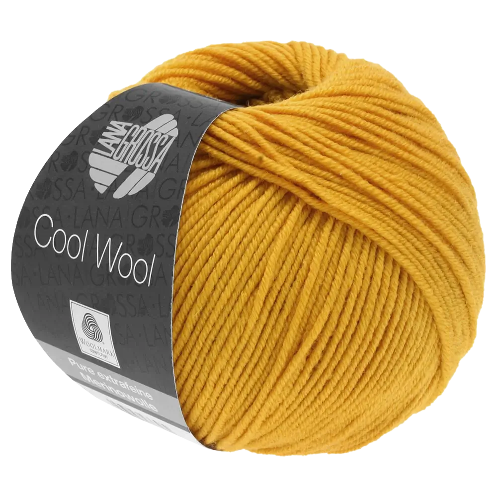 #Farbe_Lana Grossa Cool Wool | 2069 Safrangelb