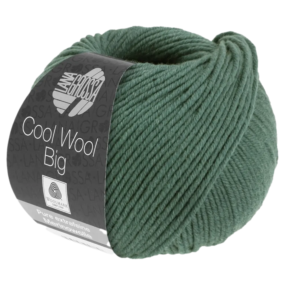 #Farbe_Lana Grossa Cool Wool Big | 1004 Moosgrün
