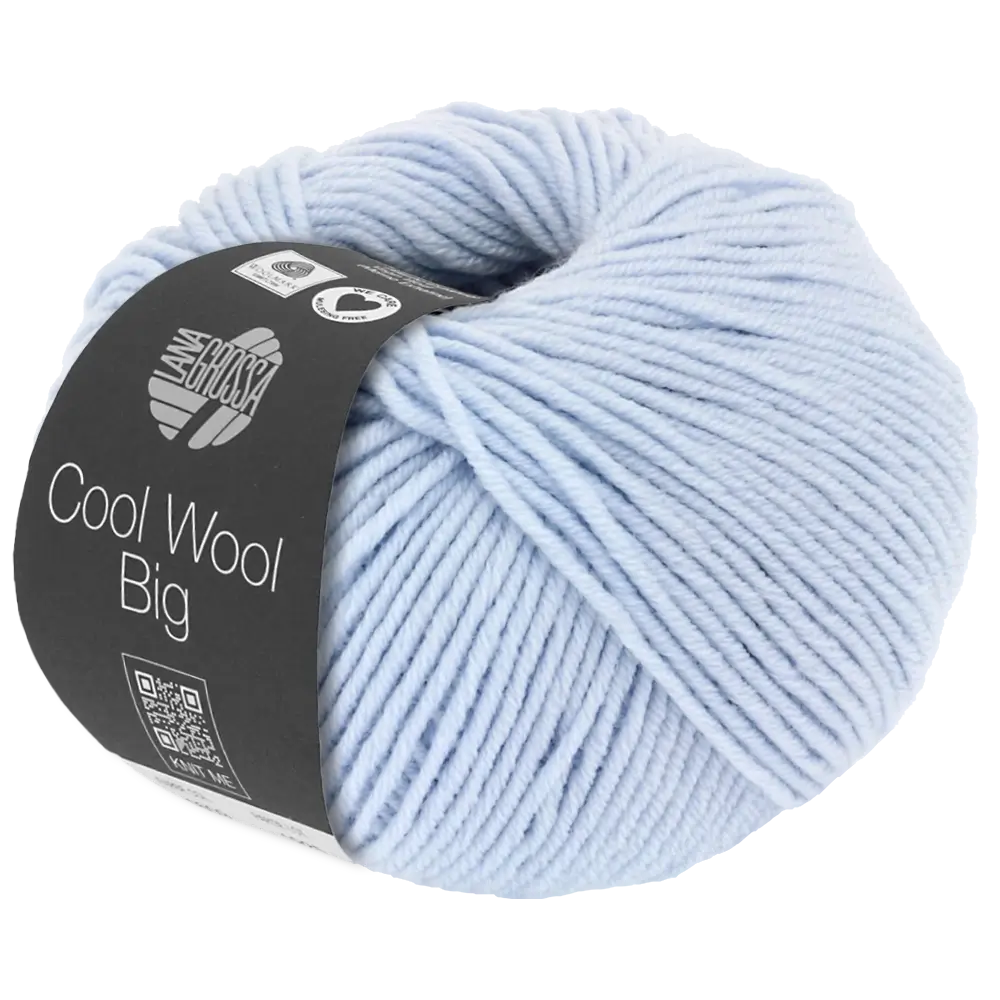 #Farbe_Lana Grossa Cool Wool Big | 604 Hellblau