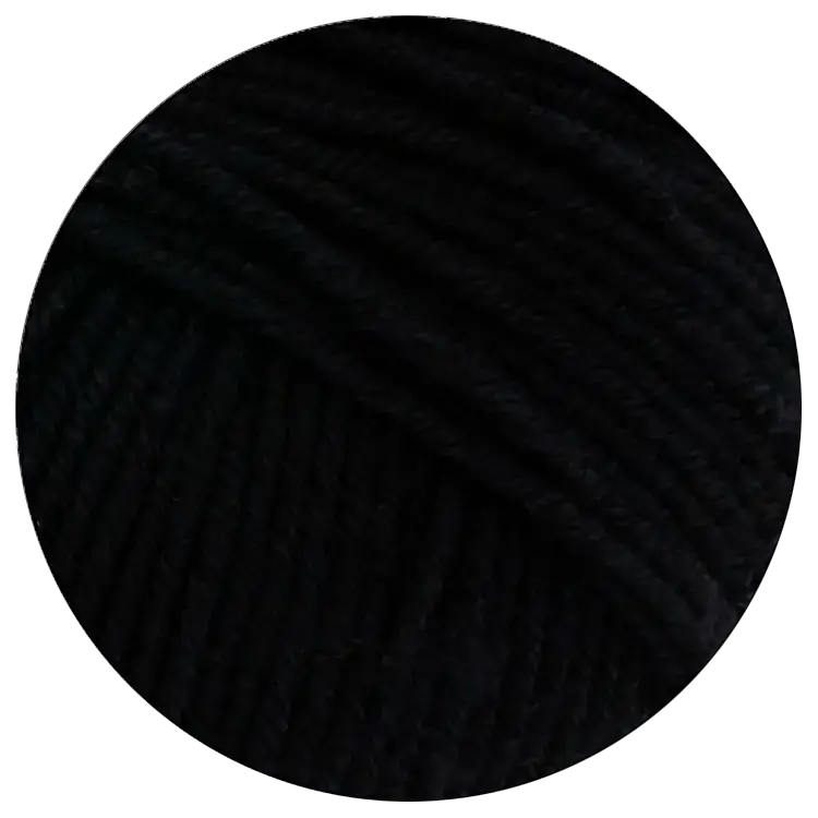 #Farbe_Lana Grossa Cool Wool Big | 627 Schwarz