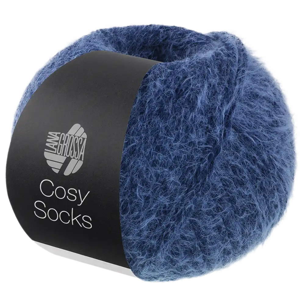 #Farbe_Lana Grossa Cosy Socks | 13 Dunkelblau