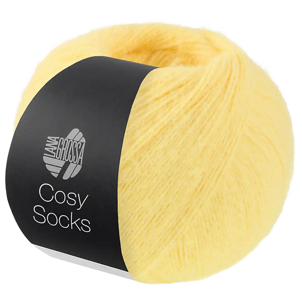 #Farbe_Lana Grossa Cosy Socks | 19 Gelb