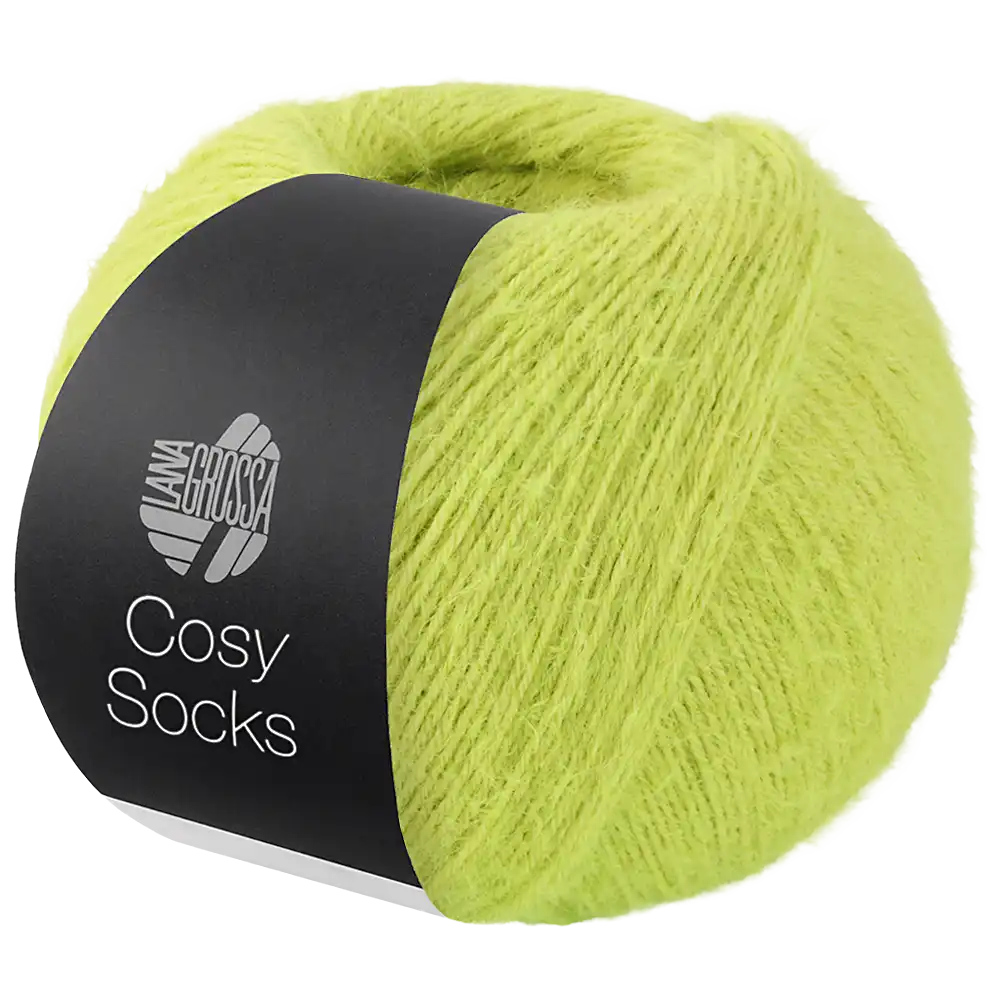 #Farbe_Lana Grossa Cosy Socks | 24 Limette