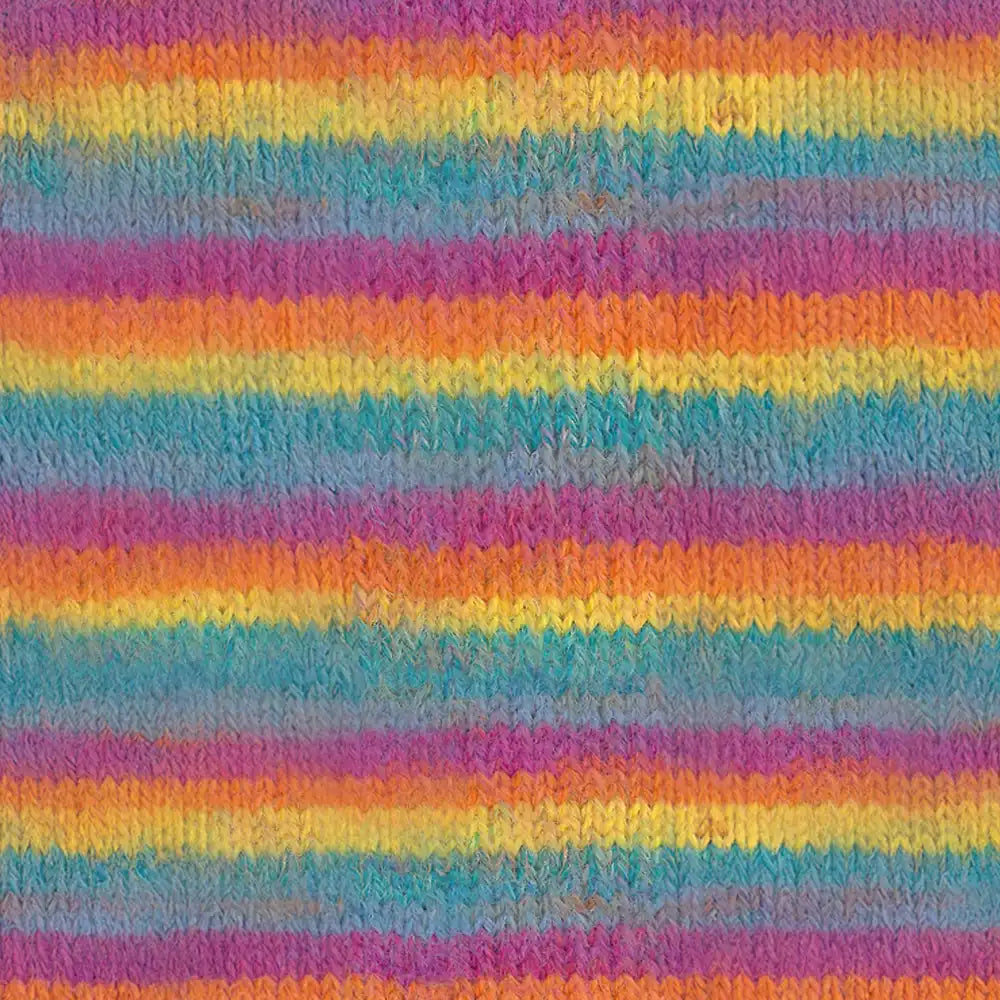 #Farbe_Lana Grossa Cosy Socks Multi Stripes 6-fach | 2201