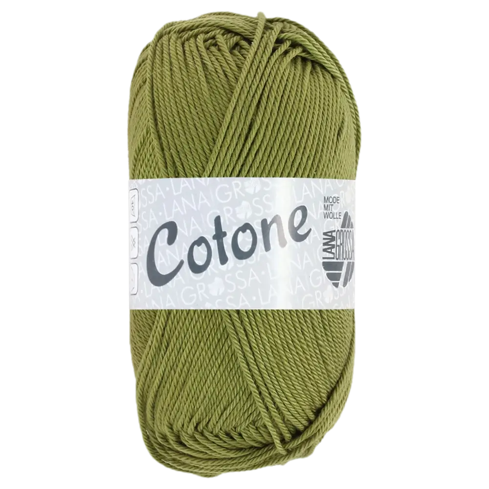 #Farbe_Lana Grossa Cotone | 117 Oliv