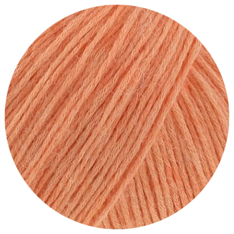 #Farbe_Lana Grossa Ecopuno | 229 Lachsorange