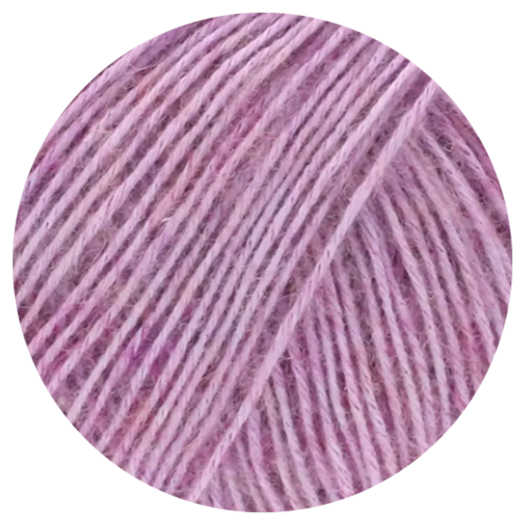 #Farbe_Lana Grossa Ecopuno | 83 Fliederlila