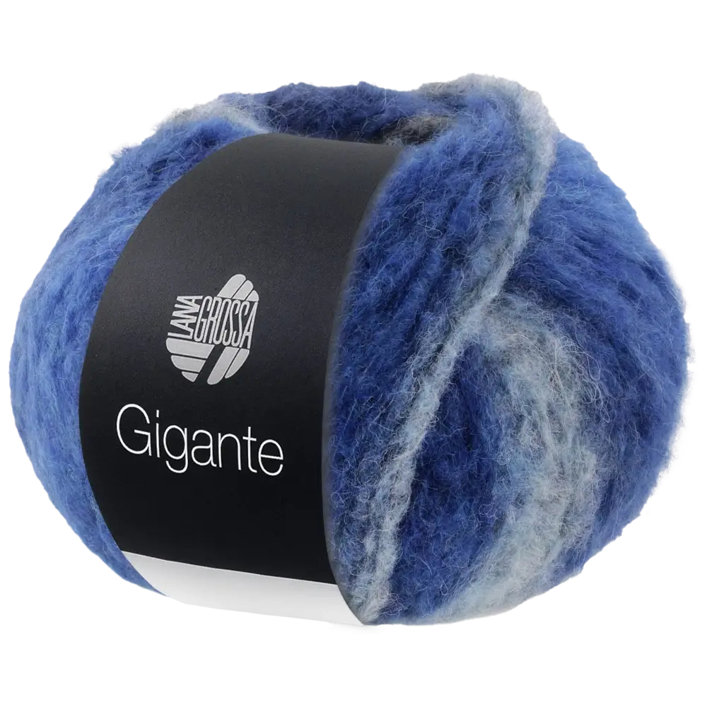 #Farbe_Lana Grossa Gigante | 07 Dunkel/Nachtblau/Graublau/Grau