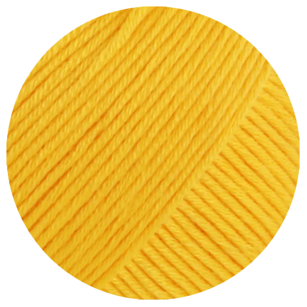 #Farbe_Lana Grossa Glamcot | 03 Gelb