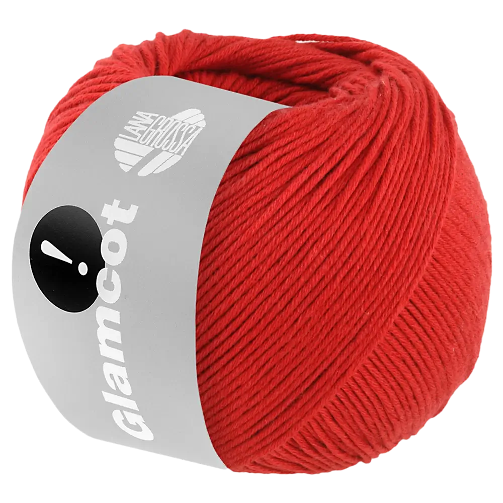 #Farbe_Lana Grossa Glamcot | 05 Rot