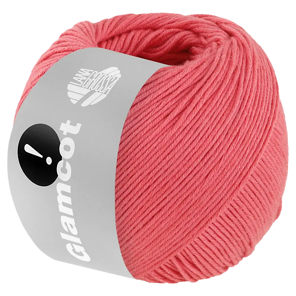 #Farbe_Lana Grossa Glamcot | 06 Himbeer