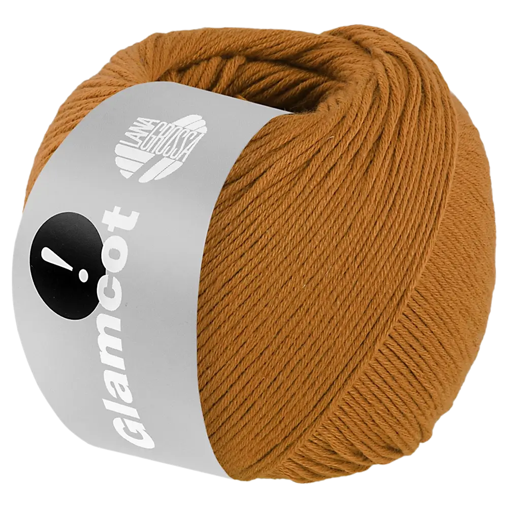 #Farbe_Lana Grossa Glamcot | 28 Hellkaramell