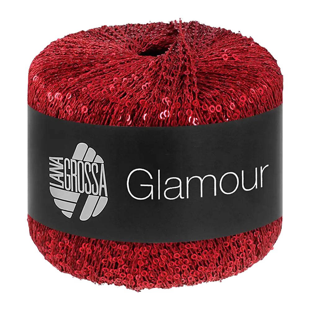 #Farbe_Lana Grossa Glamour | 20 Dunkelrot