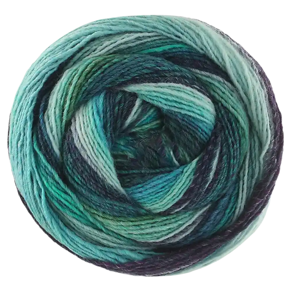 #Farbe_Lana Grossa Gomitolo Fumo | 511 Mint/Türkis-/Seegrün/Hell-/Dunkelpetrol
