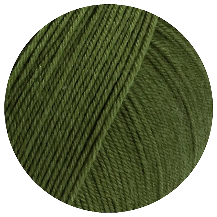 #Farbe_Lana Grossa Meilenweit 100 Seta | 50 Olivgrün
