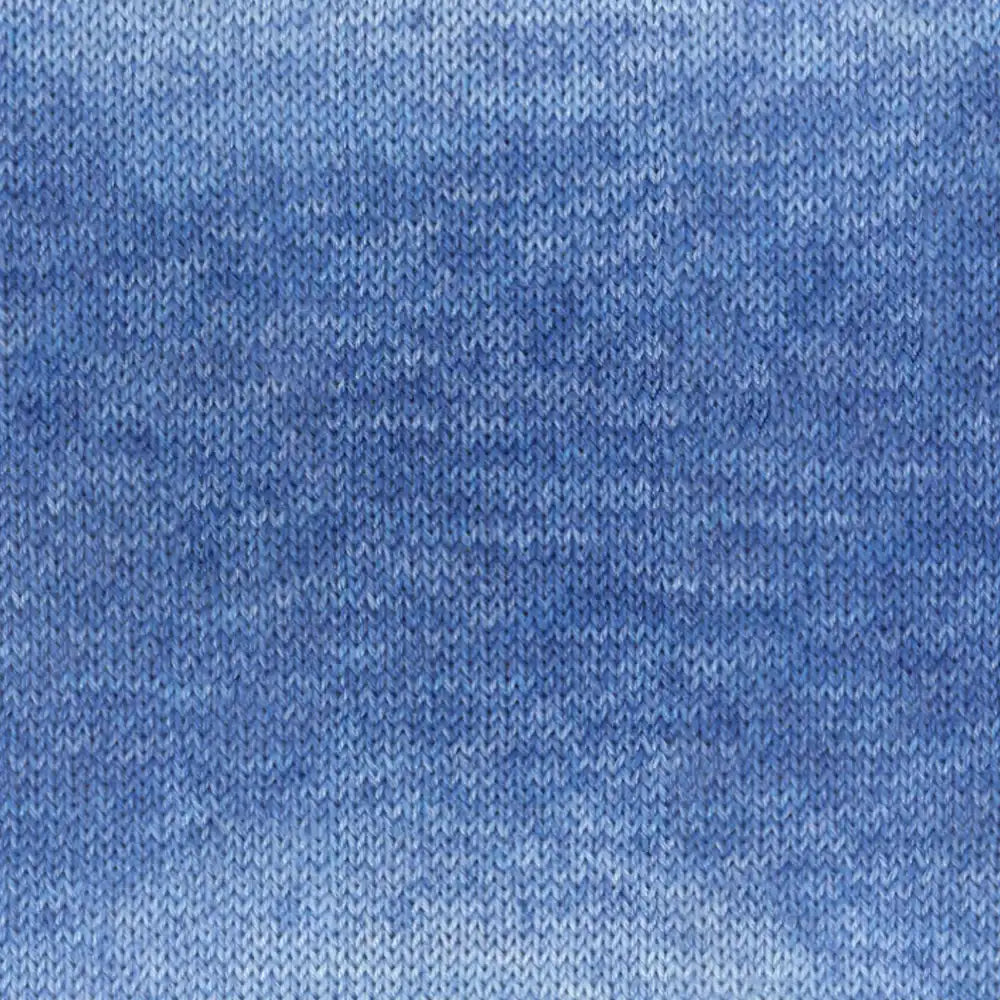 #Farbe_Lana Grossa Meilenweit 100 Woolycell Duo | 6005 Marine/Grau-/Hellblau