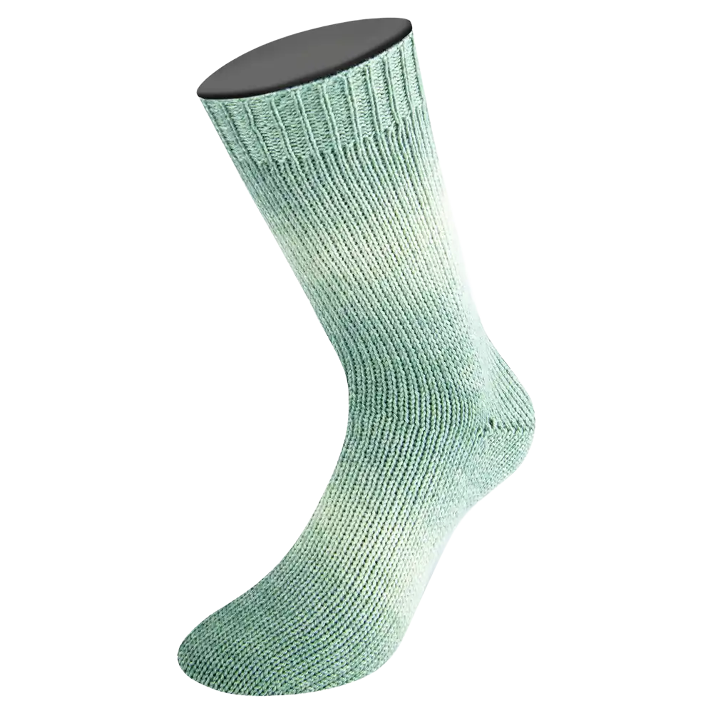 #Farbe_Lana Grossa Meilenweit 100 Woolycell Duo | 6007 Salbei-/Heu-/Pastellgrün