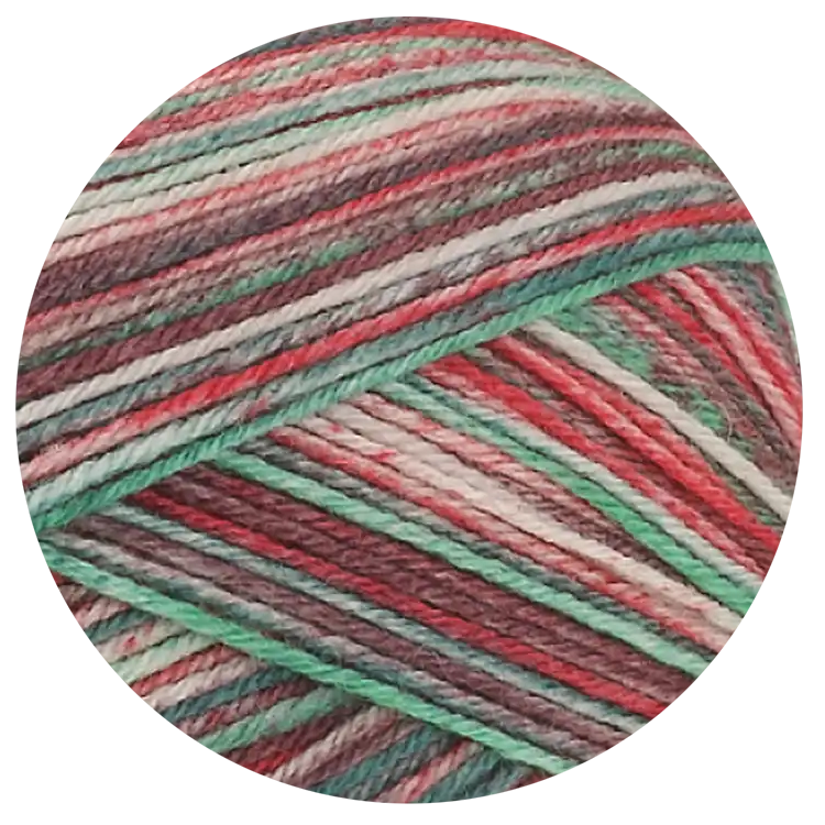 #Farbe_Lana Grossa Meilenweit 100 Merino Christmas 2026 | 6807