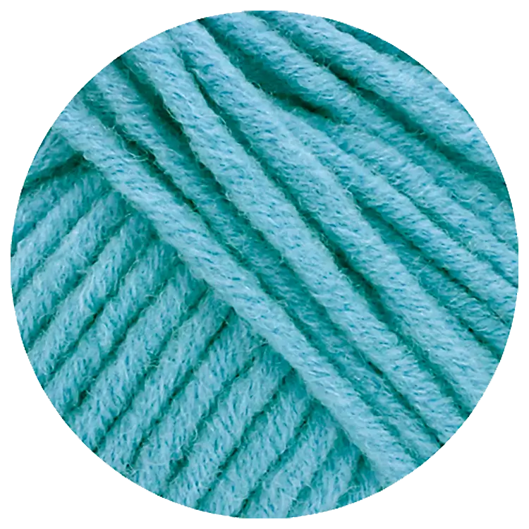 #Farbe_Lana Grossa Mille II | 156 Pastellblau