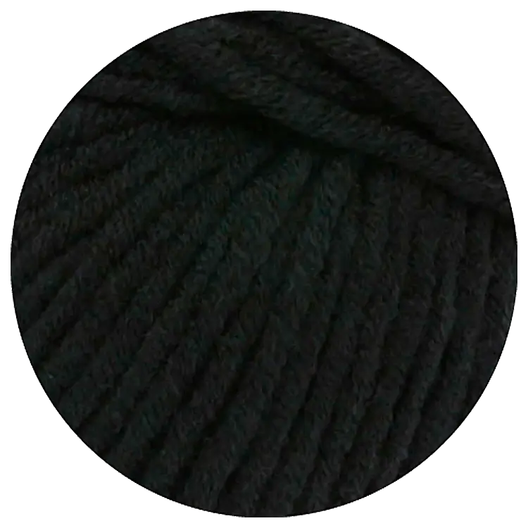 #Farbe_Lana Grossa Mille II | 15 Schwarz