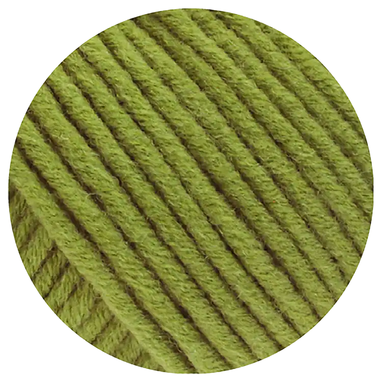 #Farbe_Lana Grossa Mille II | 162 Lindgrün