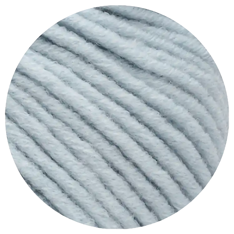 #Farbe_Lana Grossa Mille II | 172 Pastellblau