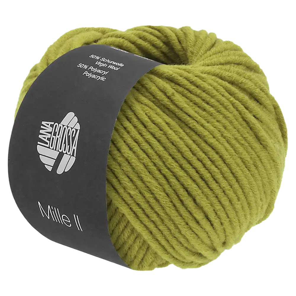 #Farbe_Lana Grossa Mille II | 173 Pistazie