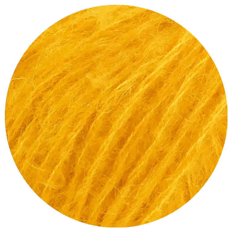 #Farbe_Lana Grossa Mohair di Gio | 20 Dottergelb
