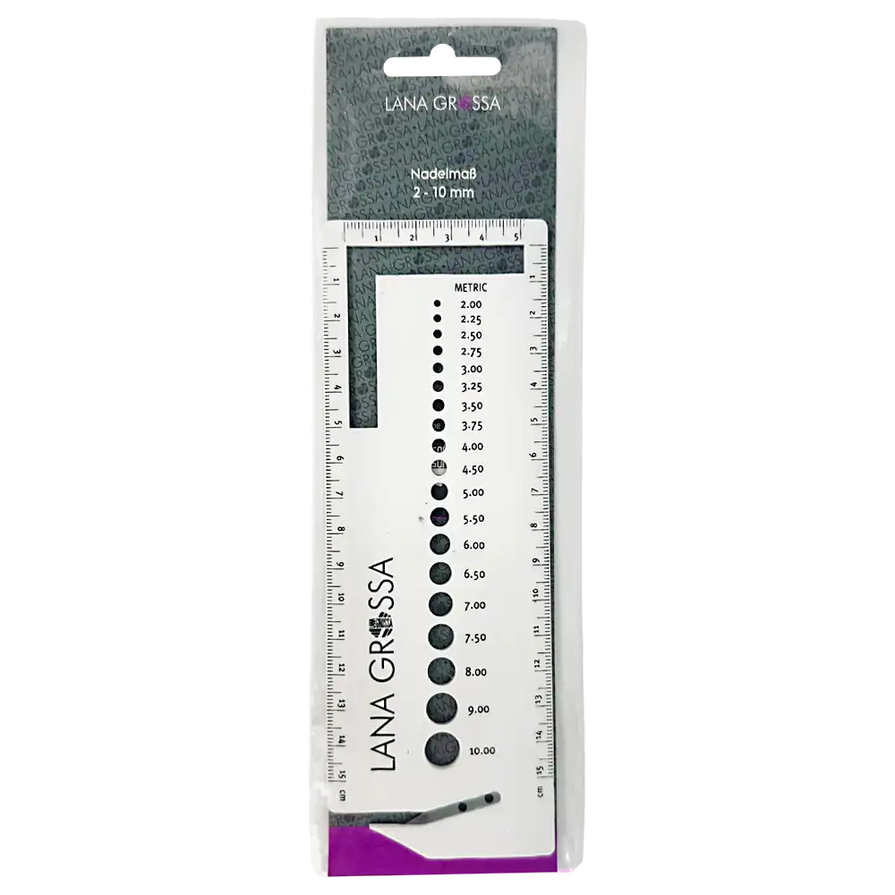 Lana Grossa | Nadelmaß mit Garnabschneider