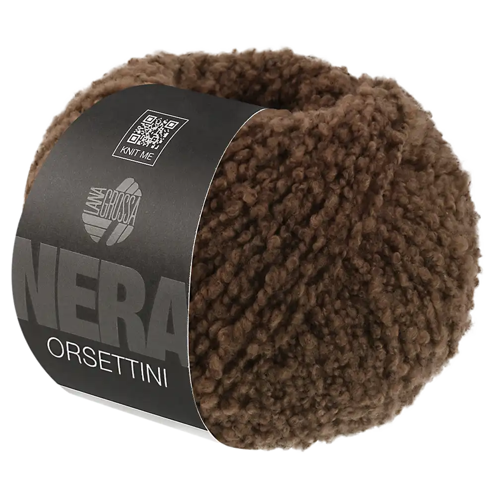 #Farbe_Lana Grossa Orsettini | 05 Dunkelbraun