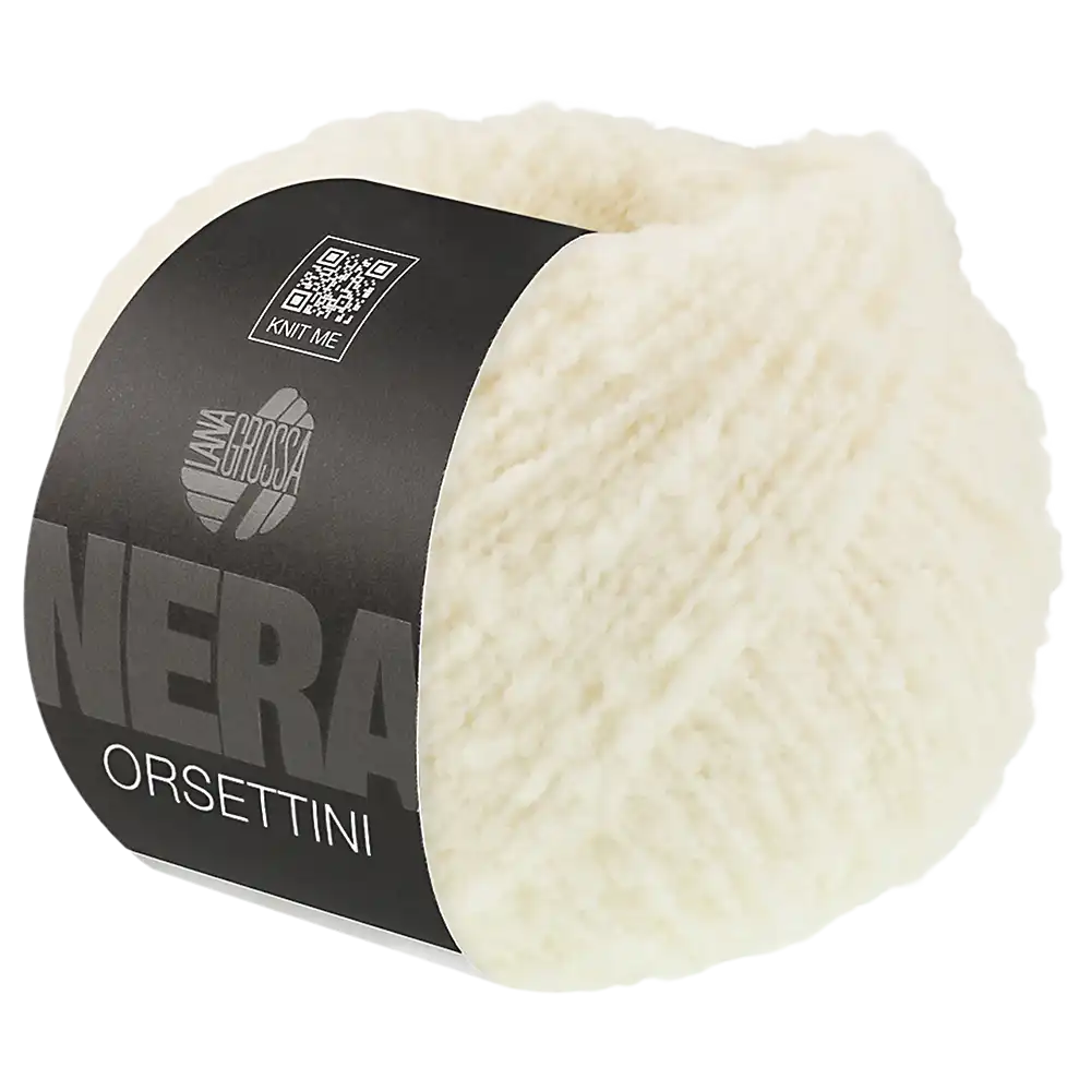 #Farbe_Lana Grossa Orsettini | 15 Rohweiß