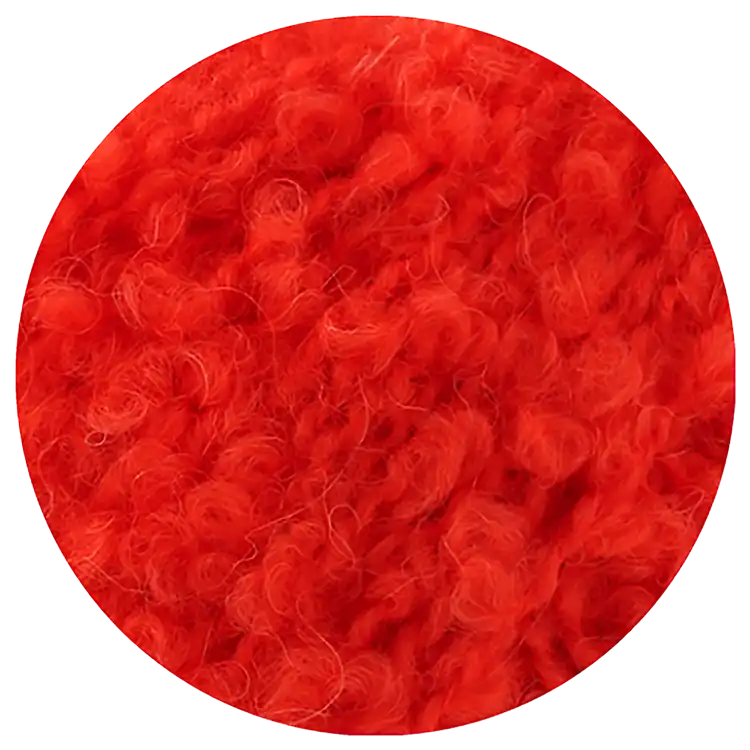 #Farbe_Lana Grossa Orsetto | 17 Leuchtendrot