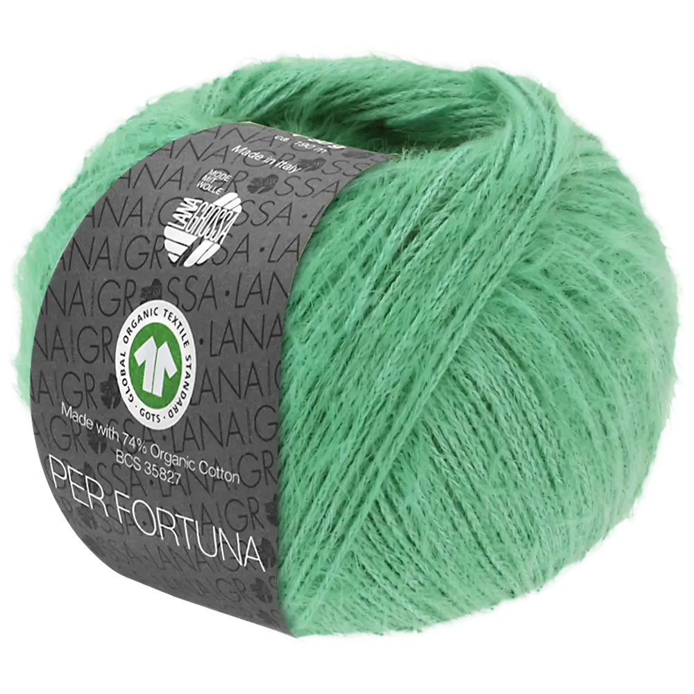 #Farbe_Lana Grossa Per Fortuna | 42 Helles Smaragd