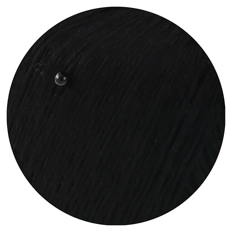 #Farbe_Lana Grossa Perlina | 14 Schwarz