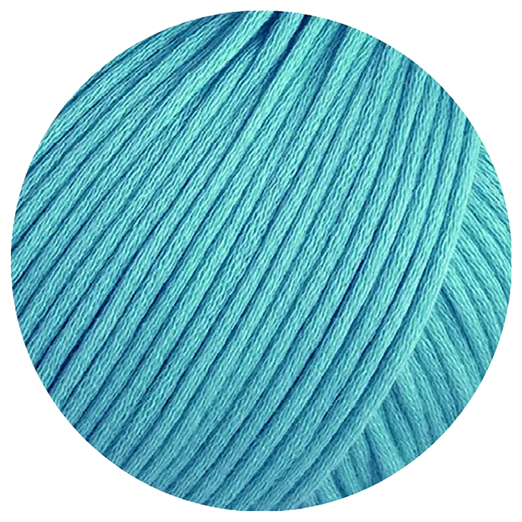 #Farbe_Lana Grossa Promessa | 27 Türkisblau