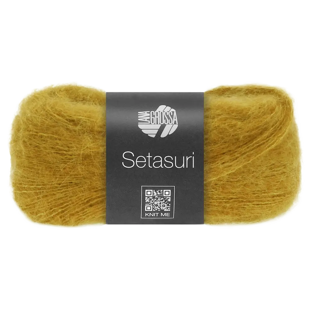 #Farbe_Lana Grossa Setasuri | 78 Senfgelb